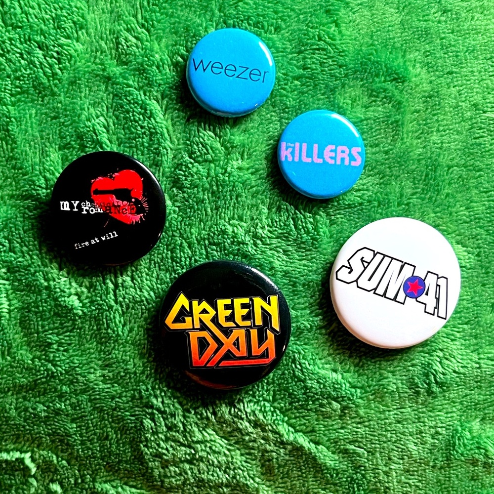 Set of Rock Band Buttons
